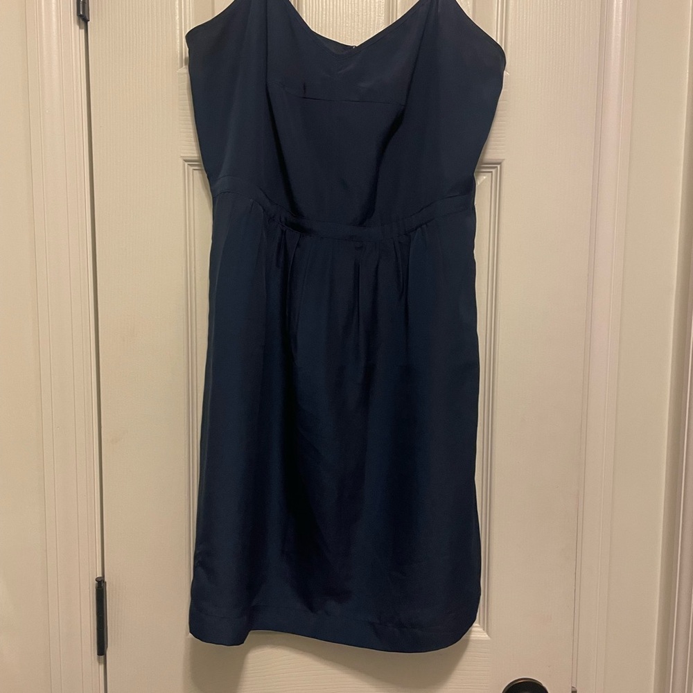 J. Crew Midnight Blue Mini Dress